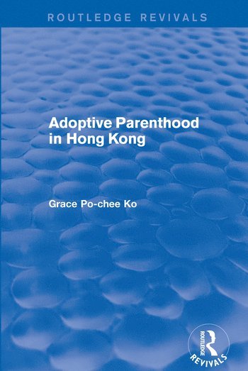 bokomslag Adoptive Parenthood in Hong Kong