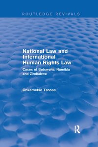 bokomslag National Law and International Human Rights Law