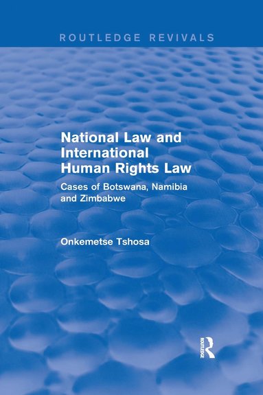 bokomslag National Law and International Human Rights Law