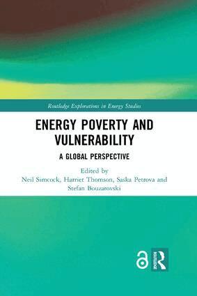 Neil Simcock, Harriet Thomson, Saska Petrova, Stefan Bouzarovski - Energy Poverty and Vulnerability, Häftad