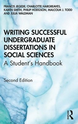 Writing Successful Undergraduate Dissertations in Social Sciences 1