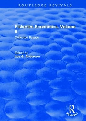 Fisheries Economics, Volume II 1