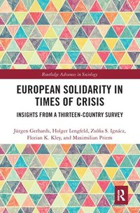bokomslag European Solidarity in Times of Crisis
