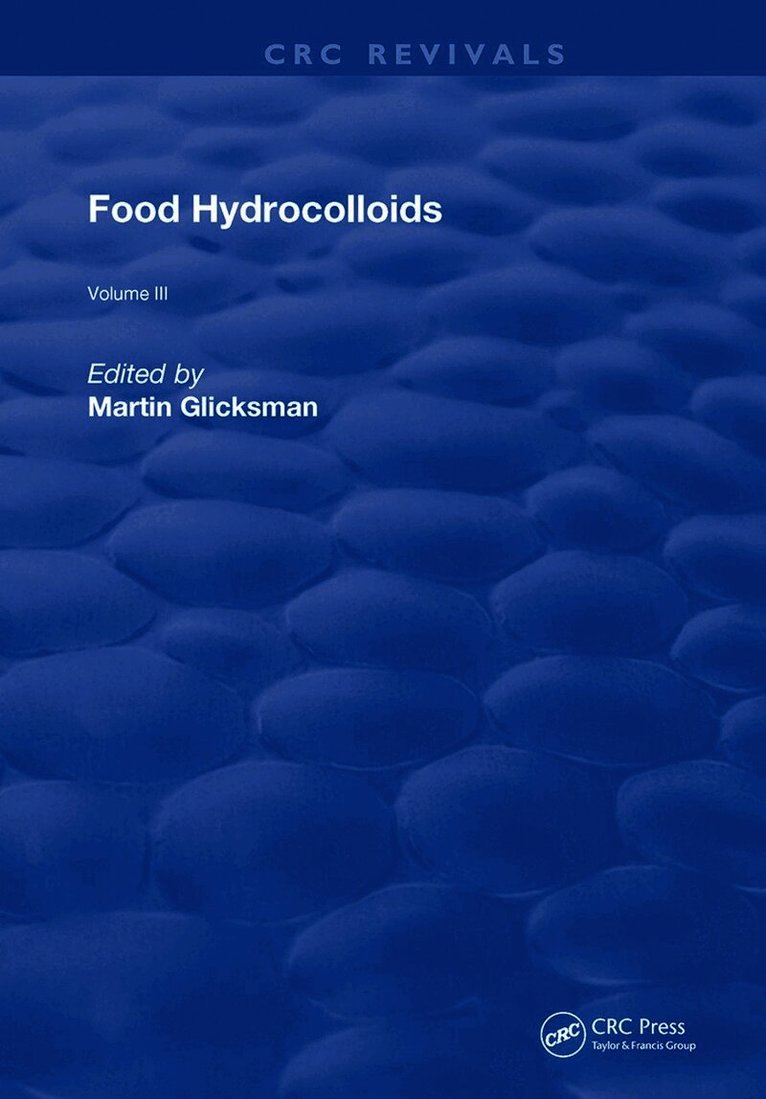 Martin Glicksman - Food Hydrocolloids, Inbunden