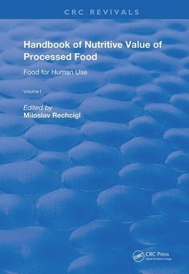 Handbook of Nutritive Value of Processed Food 1