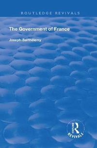 bokomslag The Government of France