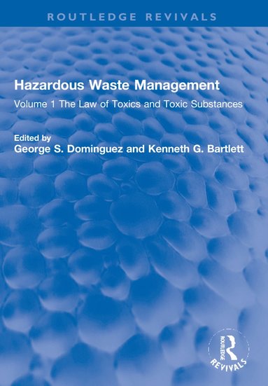 bokomslag Hazardous Waste Management