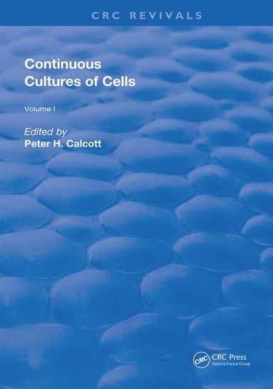 bokomslag Continuous Cultures Of Cells