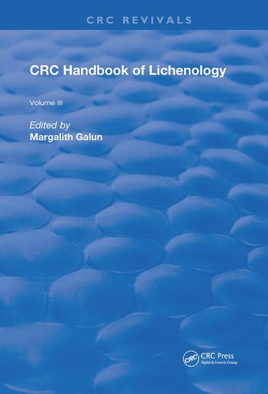 bokomslag Handbook of Lichenology