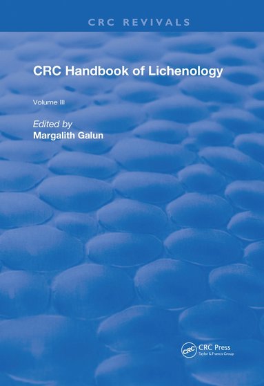 bokomslag Handbook of Lichenology