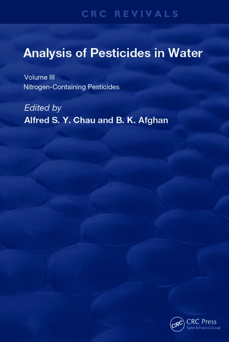 Anal Of Pest In Water Anal Nitrogen Cont Pest