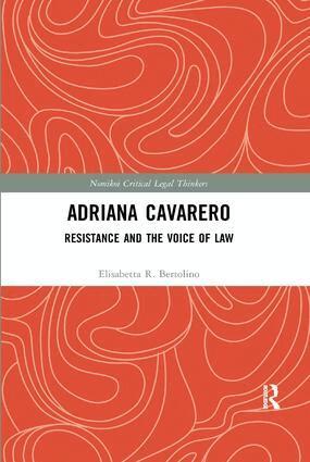 Elisabetta R. Bertolino - Adriana Cavarero, Häftad