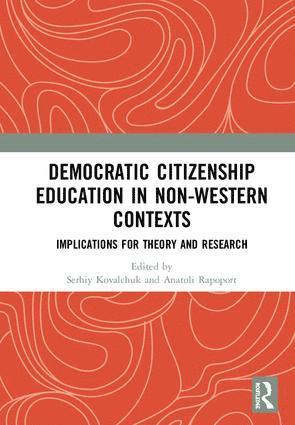 bokomslag Democratic Citizenship Education in Non-Western Contexts