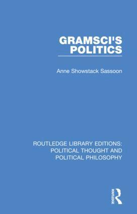 Anne Showstack Sassoon - Gramsci's Politics, Häftad
