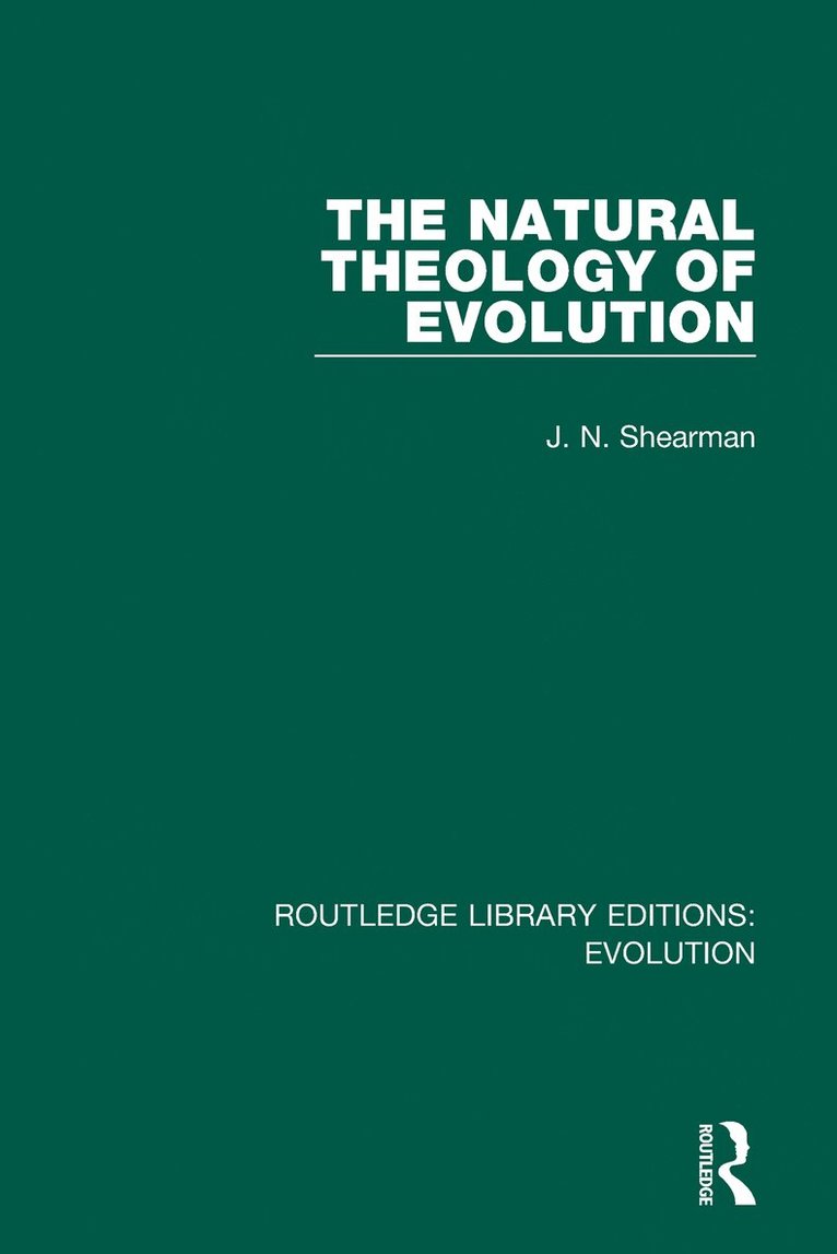 Natural Theology of Evolution 1