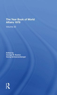 Year Book Of World Affairs, 1978