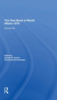bokomslag Year Book Of World Affairs, 1978