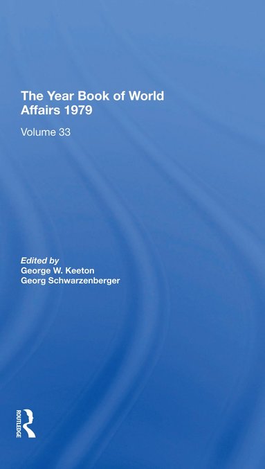 bokomslag Year Book Of World Affairs, 1979