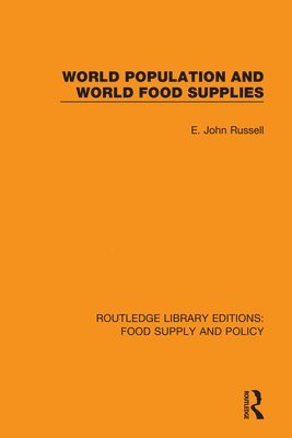 World Population and World Food Supplies 1