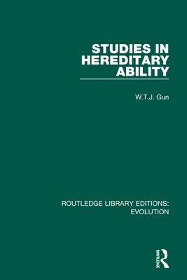 bokomslag Studies in Hereditary Ability