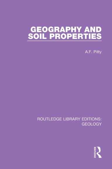 bokomslag Geography and Soil Properties