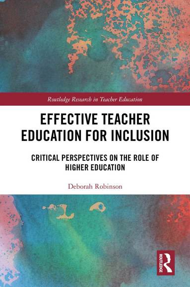 bokomslag Effective Teacher Education for Inclusion