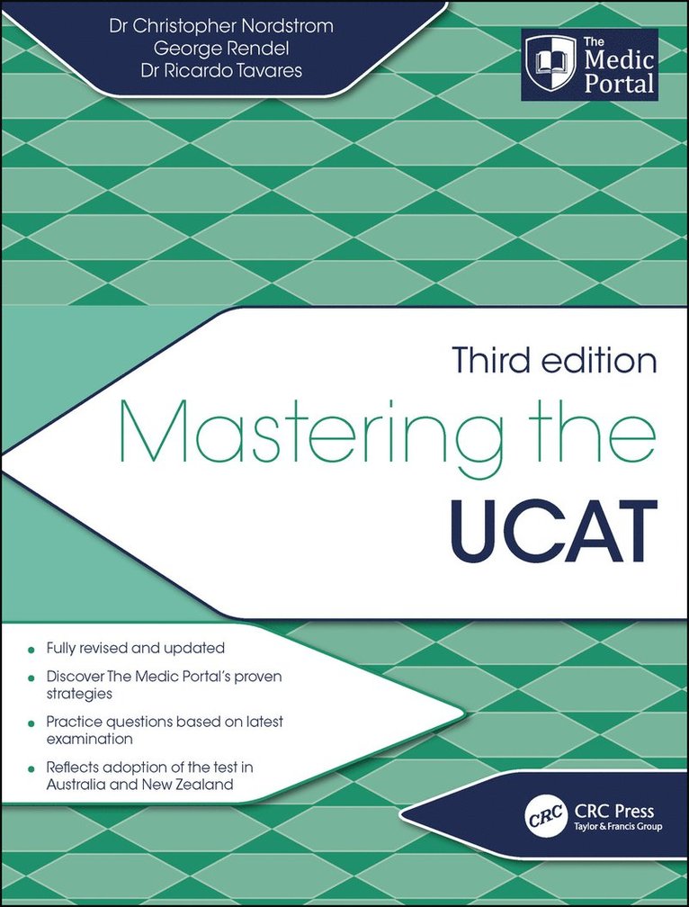 Christopher Nordstrom, George Rendel, Ricardo Tavares, UK) Nordstrom, Christopher (The Medic Portal, London - Mastering the UCAT, Third Edition, Häftad