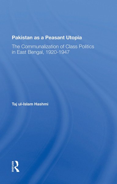 bokomslag Pakistan As A Peasant Utopia