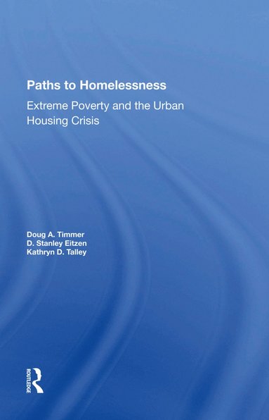 bokomslag Paths To Homelessness