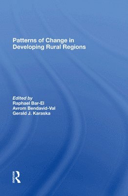Patterns Of Change In Developing Rural Regions 1