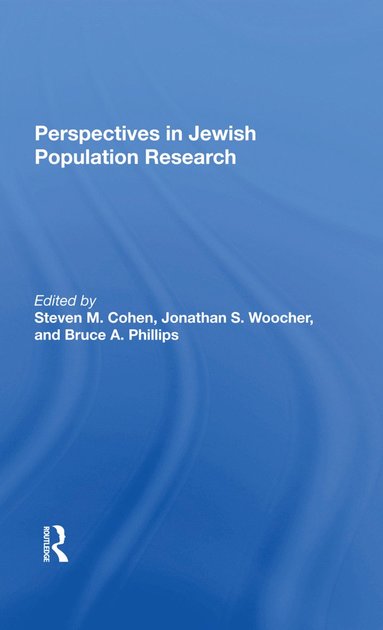 bokomslag Perspectives In Jewish Population Research