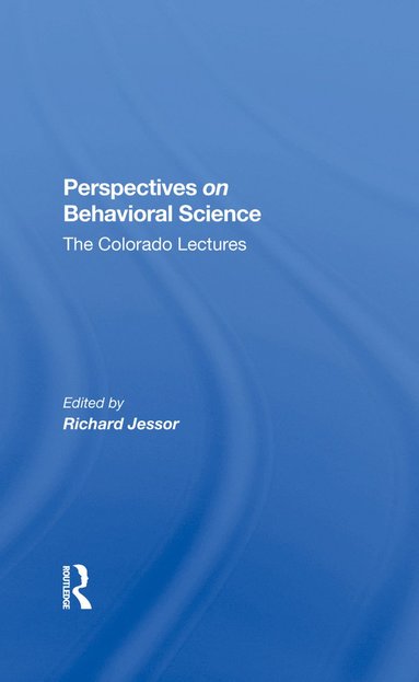 bokomslag Perspectives On Behavioral Science