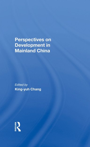 bokomslag Perspectives On Development In Mainland China