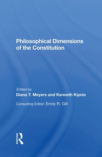 bokomslag Philosophical Dimensions Of The Constitution