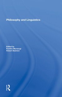 bokomslag Philosophy And Linguistics