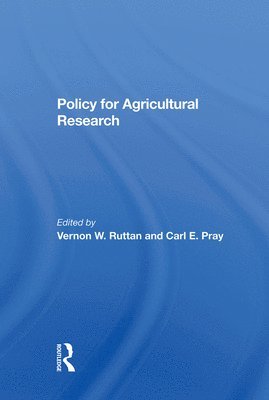 bokomslag Policy For Agricultural Research