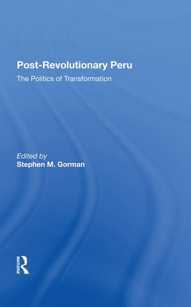 bokomslag Postrevolutionary Peru