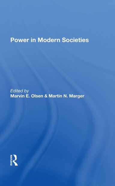 bokomslag Power In Modern Societies