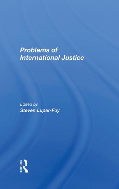 bokomslag Problems Of International Justice