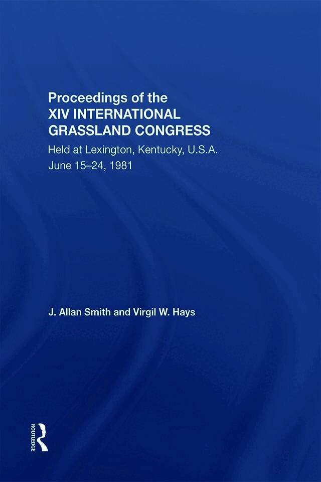 Proceedings Of The Xiv International Grassland Congress