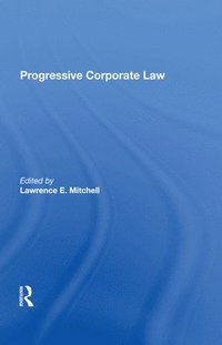 bokomslag Progressive Corporate Law