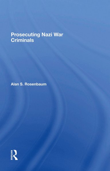 bokomslag Prosecuting Nazi War Criminals