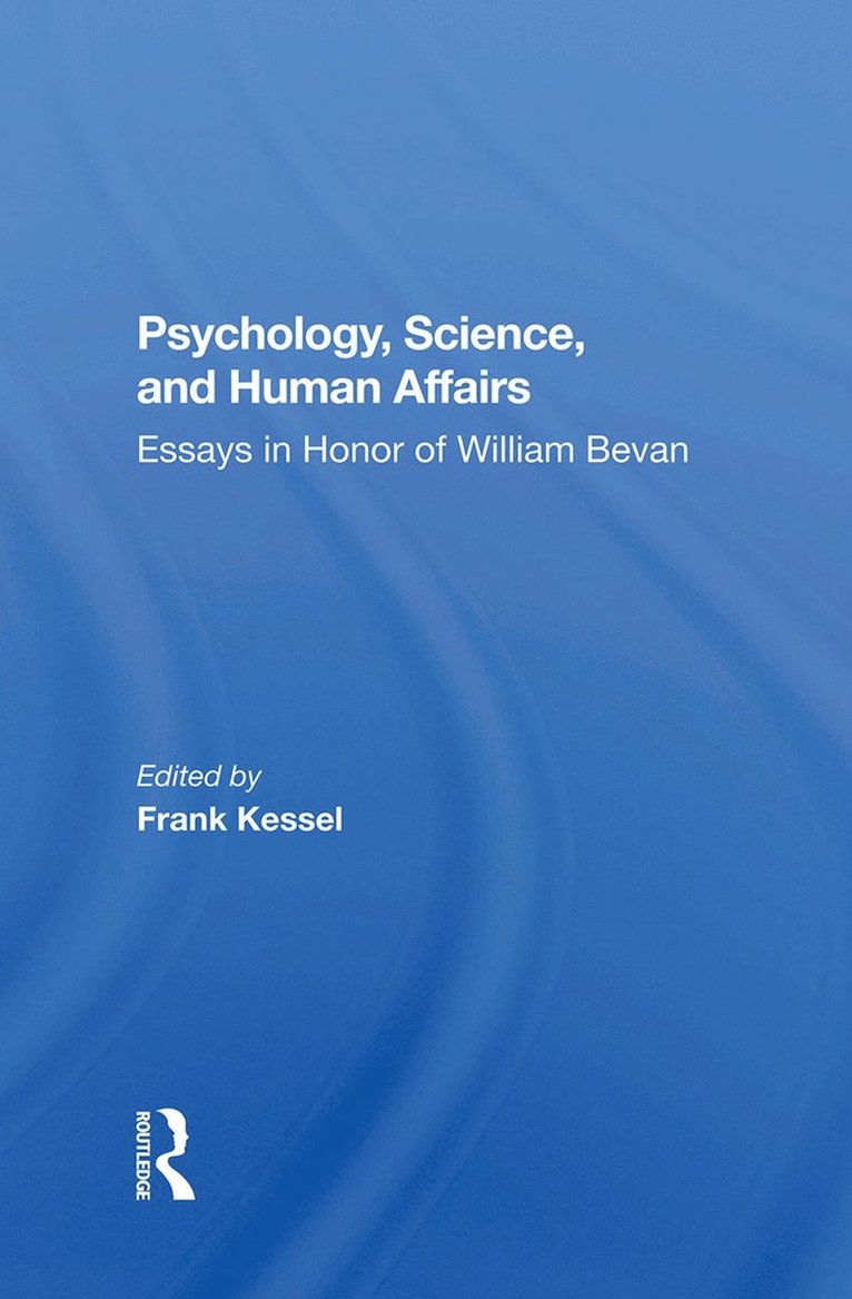 Psychology, Science, And Human Affairs 1