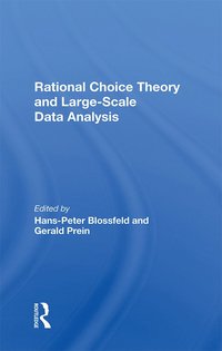 bokomslag Rational Choice Theory And Largescale Data Analysis