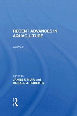 Recent Advances In Aquaculture 1