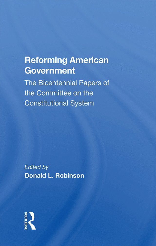 Reforming American Government 1