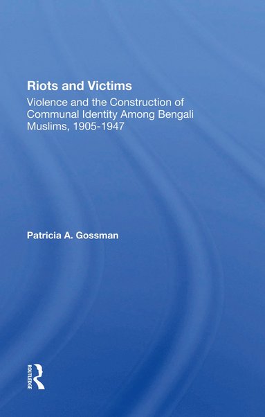 bokomslag Riots And Victims