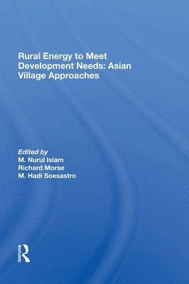 Rural Energy To Meet Development Needs 1