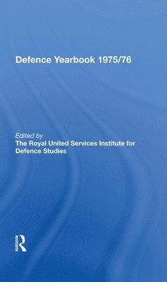 bokomslag The RUSI and Brassey's Defence Yearbook 1975-1976