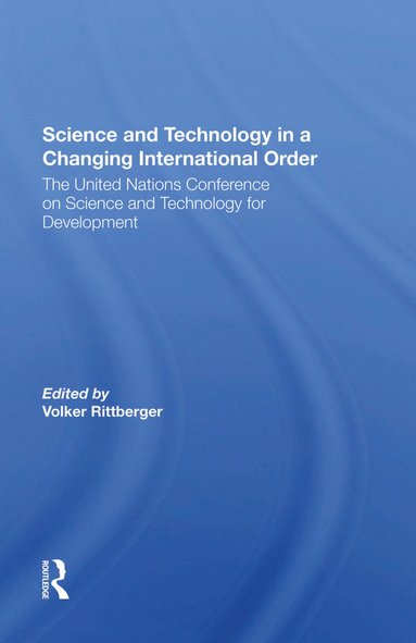 bokomslag Science And Technology In A Changing International Order